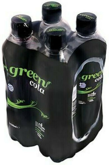Green Cola Stevia Cola mit Kohlensäure, Zuckerfrei in Flasche 4x500ml