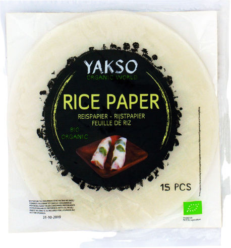 Yakso Βιολογικά Φύλλα Ρυζιού 150gr