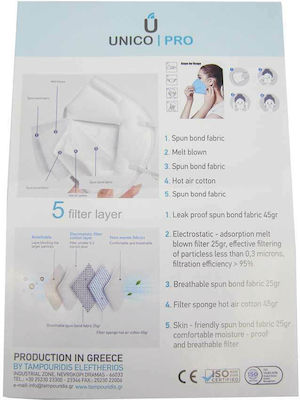 Unico Disposable Protective Mask FFP2 1pcs