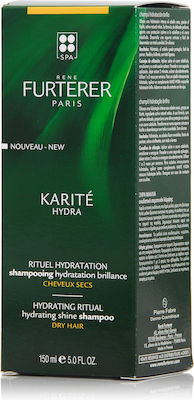 Rene Furterer Karite Hydra Shine Shampoos Hydration for Dry Hair 150ml