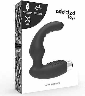 Addicted Toys Anal Massager Anal Vibrator Black