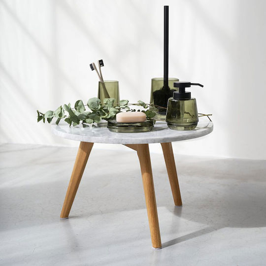 Sealskin Mood Tabletop Glass Dispenser Green 380ml