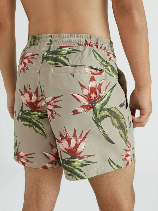 Men's Swimwear Shorts Green Floral