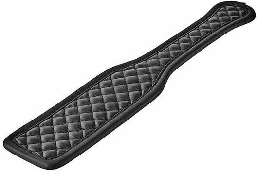 Dream Toys Diamond Leather Paddle Падъл Black
