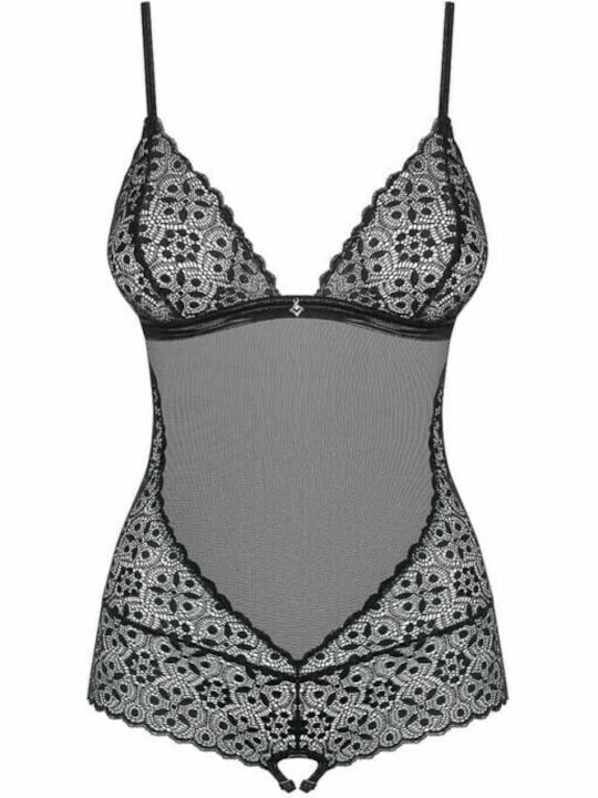 Obsessive Shibu Sexy Bodysuit Black