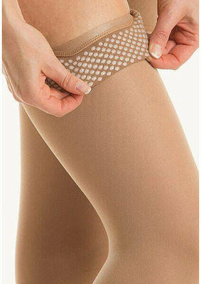 Relaxsan Medicale Soft Graduated Compression Thigh High Stockings 23-32 mmHg Beige