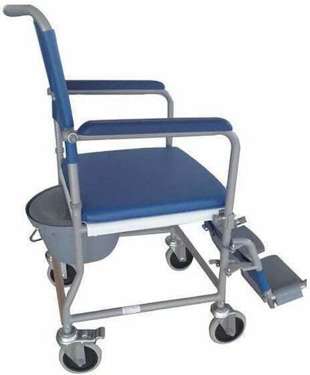 Moretti Scaun Cu Rotile Baie Scaun Cu Rotile Baie 45cm RC210-45 Albastru Deschis