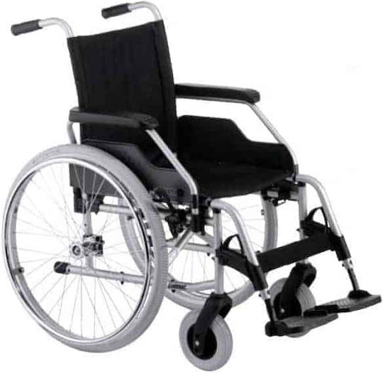Meyra Budget II 9.050 Wheelchair 24" Folding Simple Type with Simple Back 46cm 9.050 Silver