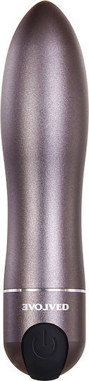 Evolved Novelties Travel-Gasm Mini Δονητής Bullet με Απομακρυσμένο Έλεγχο 9cm Grey