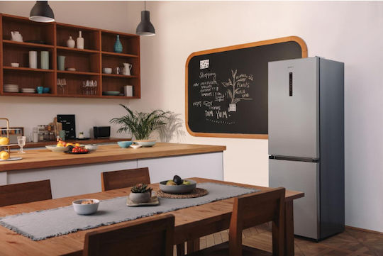 Gorenje Ψυγειοκαταψύκτης 495lt NoFrost Υ200xΠ70.4xΒ69.4εκ. Inox NRK720EAXL4