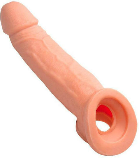 XR Ultra Real Solid Tip Penis Extension Προέκταση Πέους Flesh 22cm