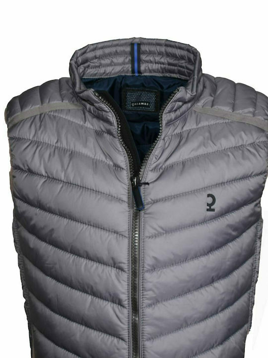 Men's Quilted Vest Grey Calamar CL 160500-6Y05-01