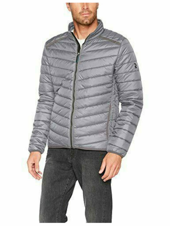 Men's Quilted Jacket Grey Calamar CL 130500-6Y05-01