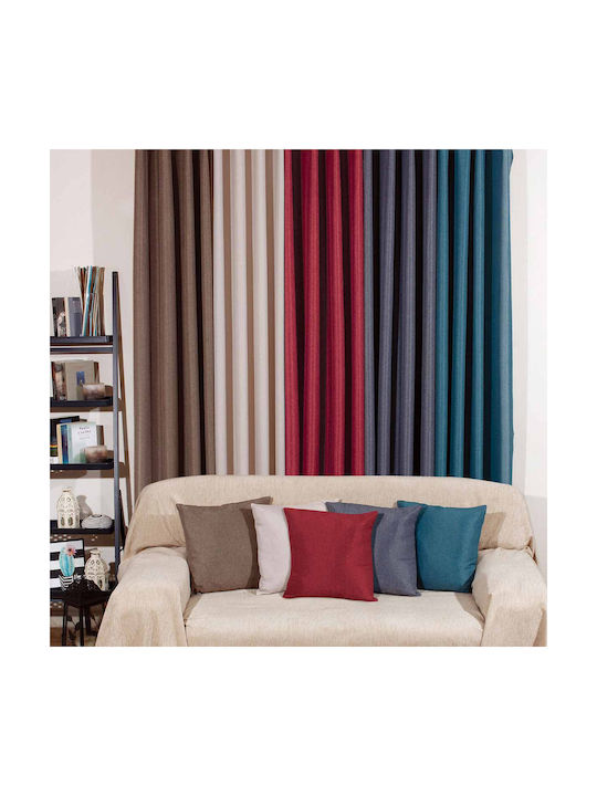 Viopros Sofa Cushion Izzi 100% Cotton Ecru 40x40cm