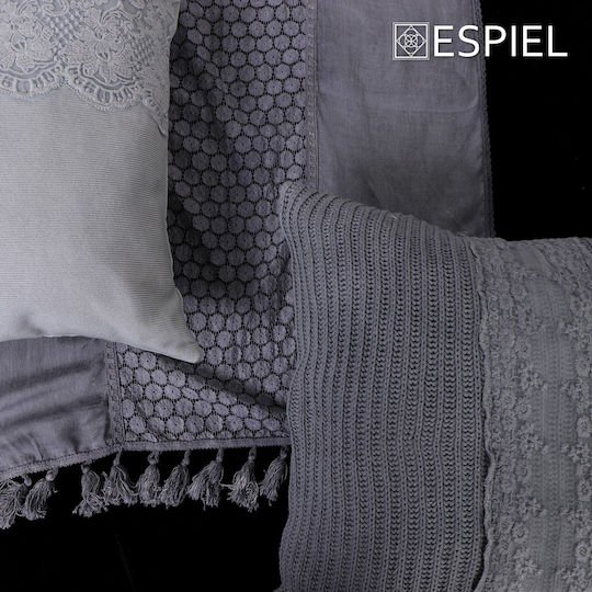 Espiel Throw Pillow Gray 45x45cm