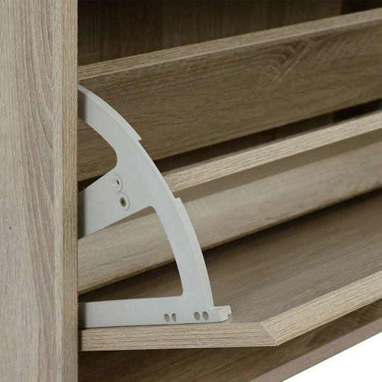Davina Wooden Shoe Organizer with 3 Shelves Sonama 62x24x110cm