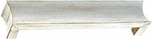 Enis by Domus Curtain Pelmets Curtain Rod 100cm Aluminium White / Gold