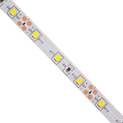 GloboStar Avila LED Strip Power Supply 12V with Cold White Light Length 5m and 60 LED per Meter SMD3528