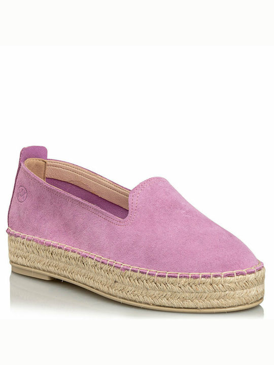 Envie Shoes Women's Suede Espadrilles Purple