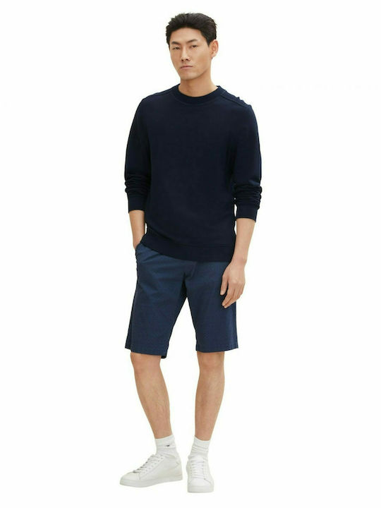 Men's Chino Monochrome Shorts Navy Blue