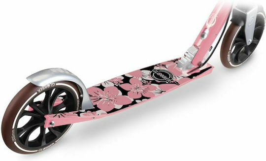 Globber Kids Scooter Foldable NL 205 Deluxe 2-Wheel Pink