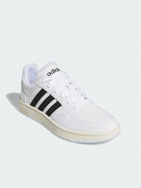 Adidas Hoops 3.0 Ανδρικά Sneakers Cloud White / Core Black / Chalk White