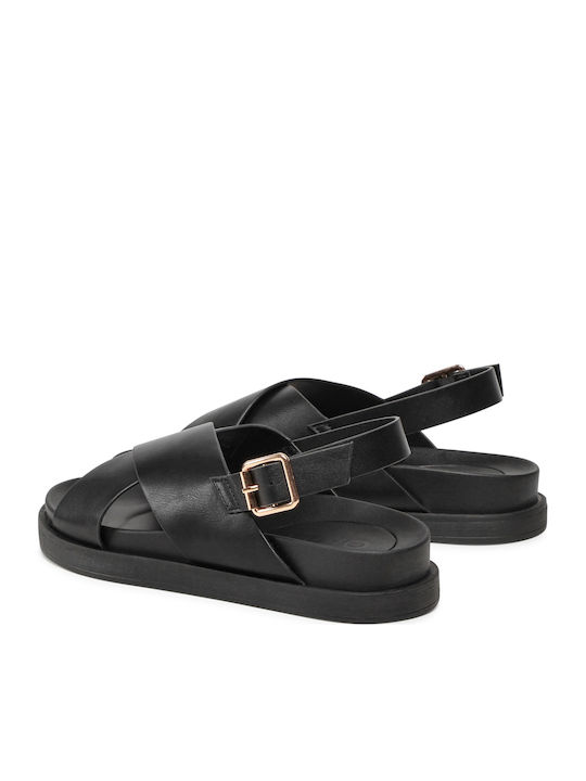 Onlminnie-2 Flache Sandalen für Damen in Schwarz Farbe