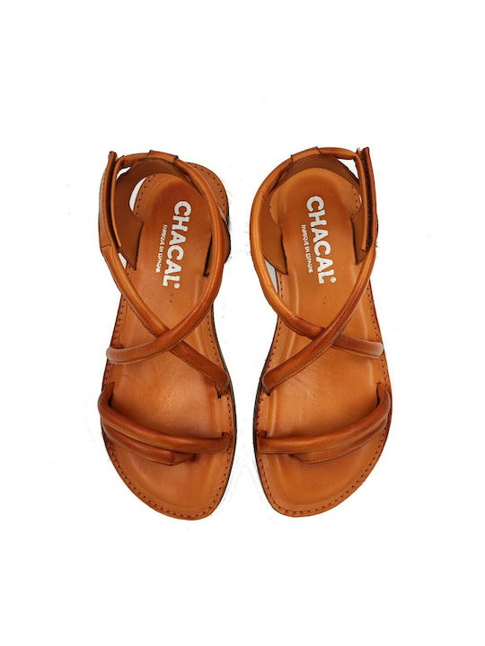 Chacal Leather Women's Flat Sandals Cuero