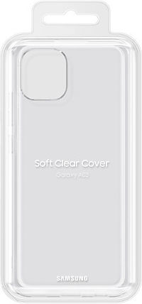 Samsung Back Cover Σιλικόνης Trasnparent (Galaxy A03)