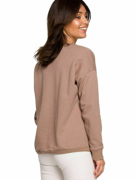 BeWear Women's Sweatshirt Beige