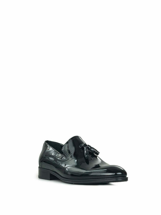 Boss Shoes Ανδρικά Σκαρπίνια από Λουστρίνι Black Patent