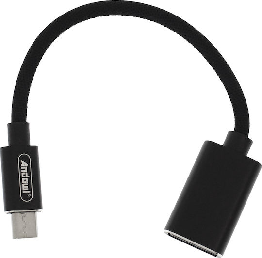 Andowl Q-OT02 Convertor USB-C masculin în USB-A feminin 1buc