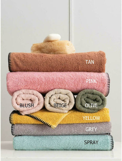 Palamaiki Bath Towel Set 3pcs Brooklyn Grey Weight 500gr/m²
