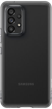 Samsung Back Cover Σιλικόνης Black (Galaxy A53)