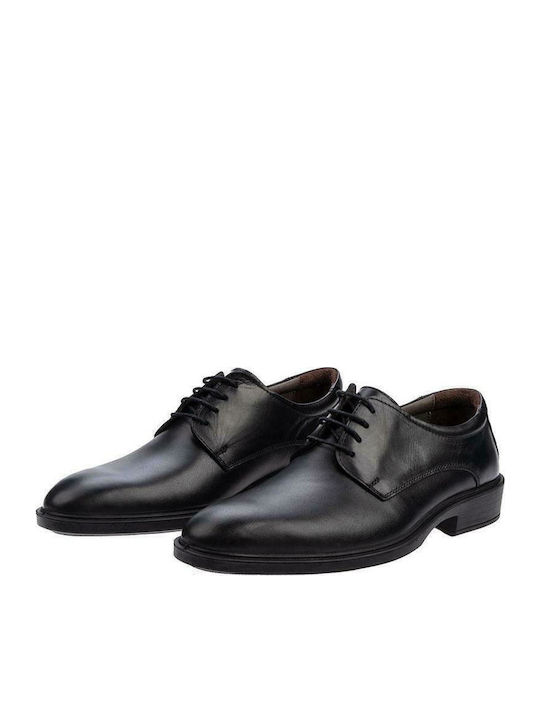 Leder Herrenschuhe Schwarz