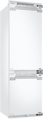 Samsung BRB26713DWW Εντοιχιζόμενος Ψυγειοκαταψύκτης 264lt Υ177.5xΠ54xΒ55εκ. Λευκός