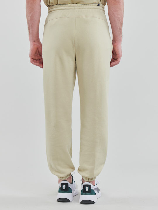 Puma Men's Sweatpants with Rubber Beige