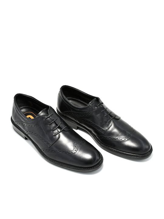 Impronte Shoes Varisco IM182050 Δερμάτινα Ανδρικά Oxfords Μαύρα