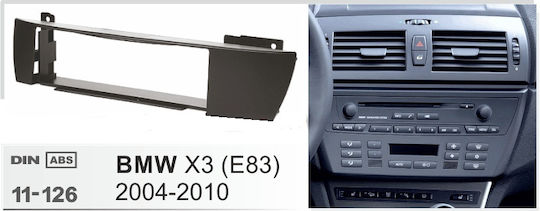 DIN Fascia Panels 2 Din for BMW Z4 E85/E86 2003 - 2009 for BMW Z4