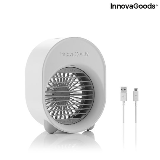 InnovaGoods Koolizer Ανεμιστηράκι USB / Ρεύματος Λευκό