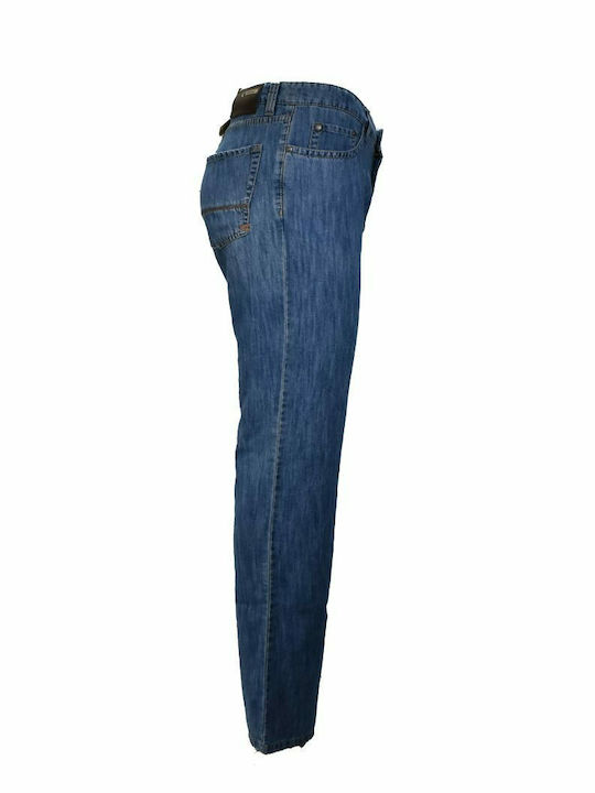 Men's Jeans Pants with Loose Fit Blue