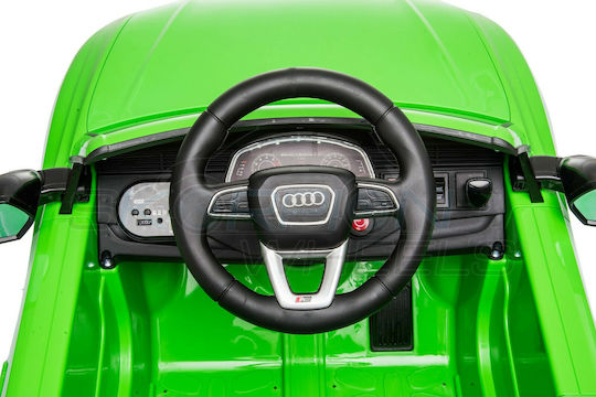 Audi RS Q8 Μονοθέσιο με Τηλεκοντρόλ Licensed 12 Volt Πράσινο για 3+ Ετών
