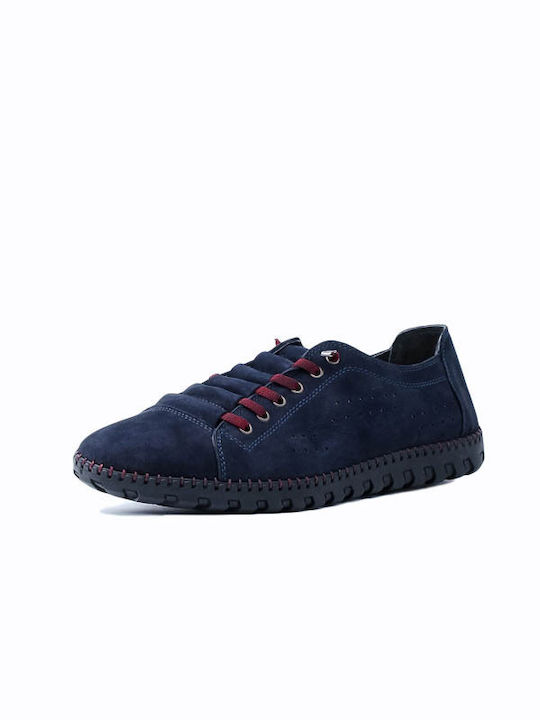 On the Road Men's Suede Casual Shoes Navy