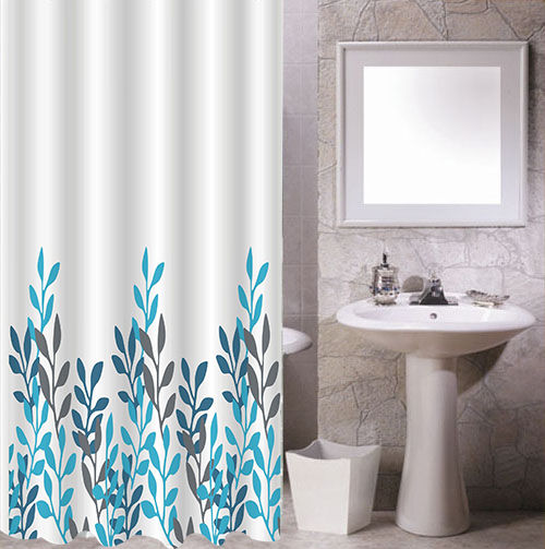 Cyclops Flower Κουρτίνα Μπάνιου Υφασμάτινη 180x200cm Λευκή Cyclops Flower Κουρτίνα Μπάνιου Υφασμάτινη 180x200cm Λευκή