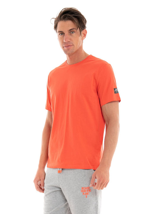 Ecoalf Men's Short Sleeve T-shirt Orange