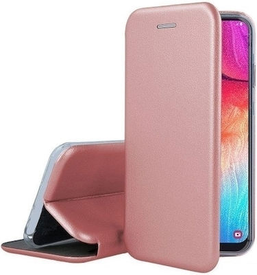 Flip Curved Elegance Synthetic Leather Book Rose Gold (Redmi 10 / 10 2022)