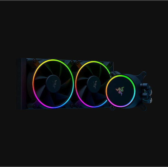 Razer Hanbo Chroma RGB AIO Sisteme De Răcire Cu Apă AIO CPU Cu 2 Ventilatoare 120mm