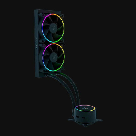 Razer Hanbo Chroma RGB AIO Sisteme De Răcire Cu Apă AIO CPU Cu 2 Ventilatoare 120mm