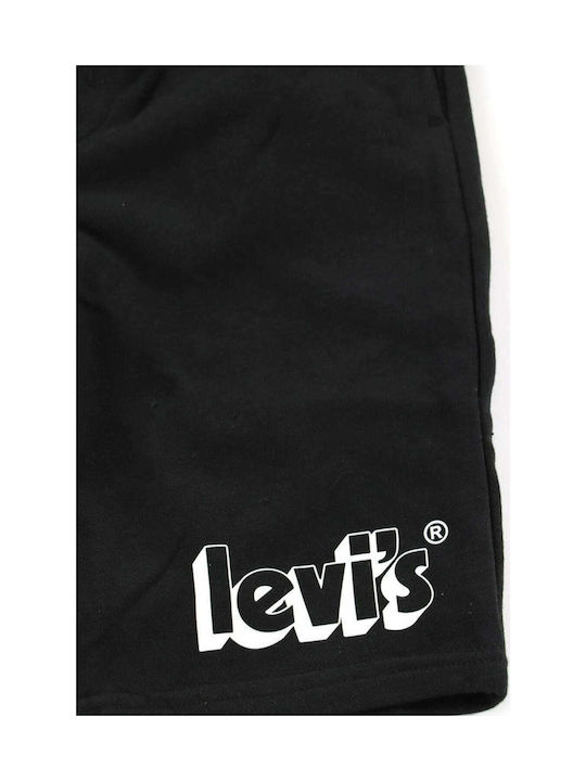 Levi's Șort/Bermude pentru copii din material textil Negru