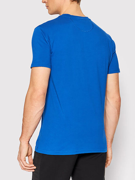 La Martina Herren T-Shirt Kurzarm Blau